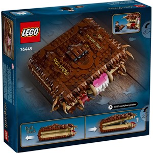 Lego hp - monstrueux livre des monstres - 76449