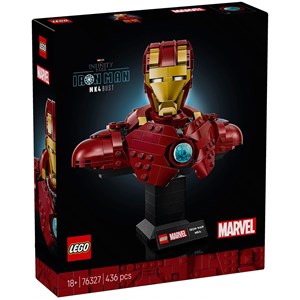 Lego marvel - buste iron man mk4 - 76327