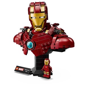 Lego marvel - buste iron man mk4 - 76327