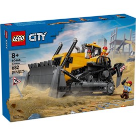 Lego city - bulldozer jaune - 60466