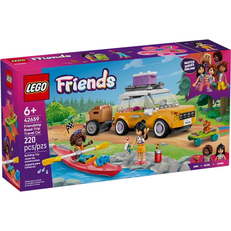 Lego friends - voyage voiture amies - 42659