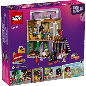 Lego friends - magasin musique & appart - 42653