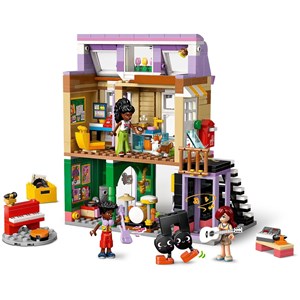 Lego friends - magasin musique & appart - 42653