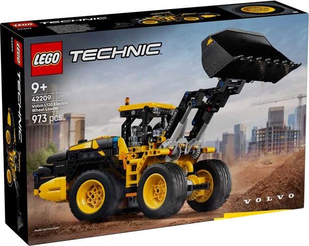 Lego technic - chargeuse volvo l120 - 42209