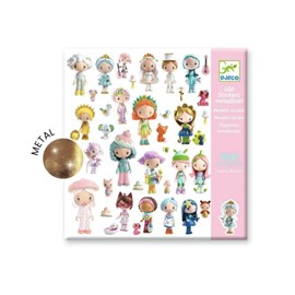 Stickers djeco marron