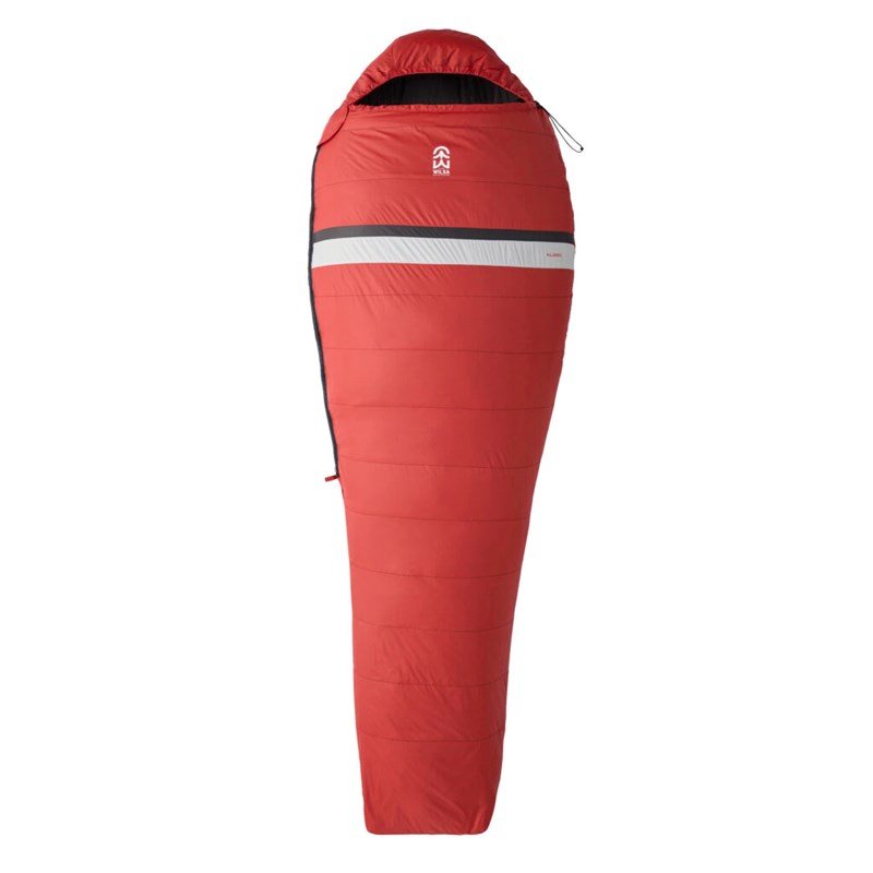 Sac de couchage duvets kl250 droit rouge