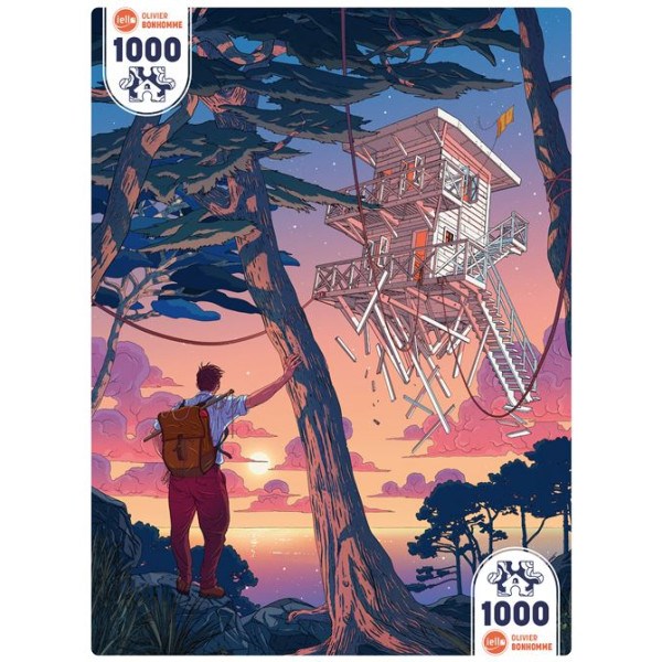 Puzzle 1000 pièces iello universe lévita