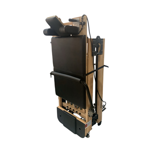 Pilates reformer pliable en bois 