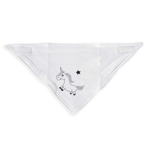 Lot de 2 bavoirs blanc