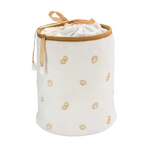 Panier de rangement blanc 22 cm