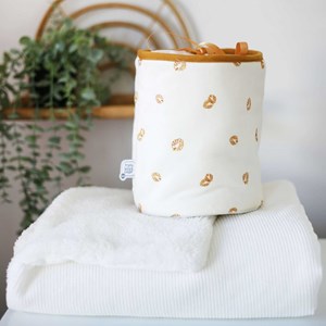 Panier de rangement blanc 22 cm