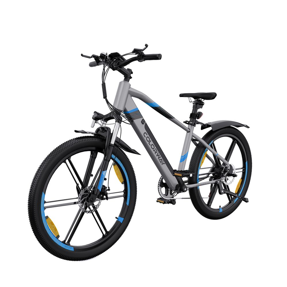 Vélo électrique vtt colorway 26 argent