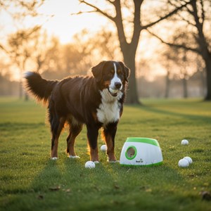 Ballouf deluxe : lance-balles auto chien