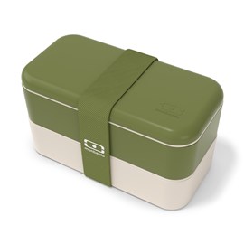 Lunch box éco-conçue 2x500ml olive