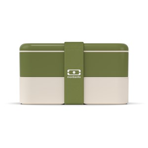 Lunch box éco-conçue 2x500ml olive