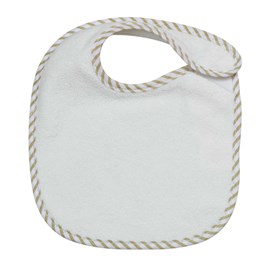 Lot de 7 bavoirs vanille