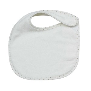 Lot de 7 bavoirs vanille