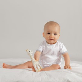 Combishort bébé  blanc