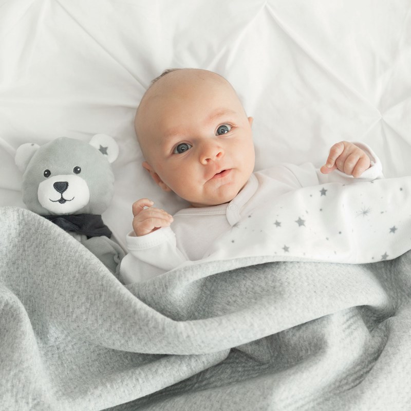 Couverture martin & ses copains gris 75x