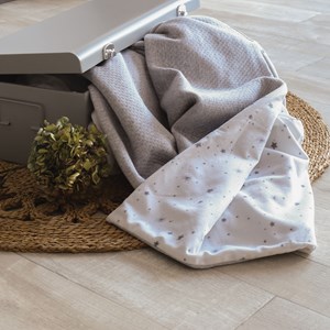 Couverture martin & ses copains gris 75x