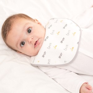 Lot de 7 bavoirs bébé jaune