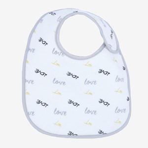 Lot de 7 bavoirs bébé jaune