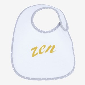 Lot de 7 bavoirs bébé jaune