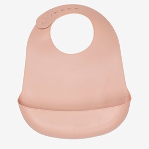 Bavoir bébé en silicone avec récupérateu
