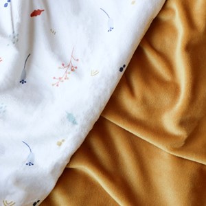 Couverture reversible cache-cache en for