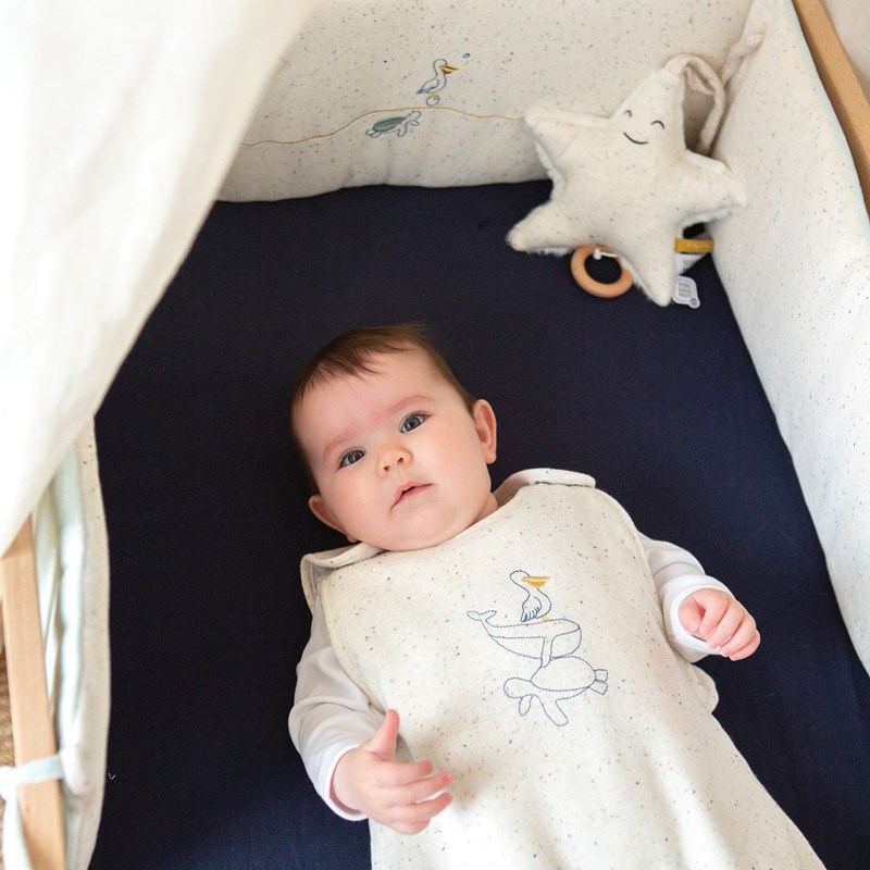 Gigoteuse brodée animaux de la mer - tog