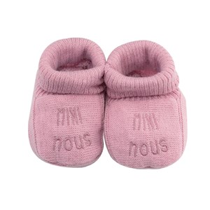 Chaussons naissance - mini nous vieux ro