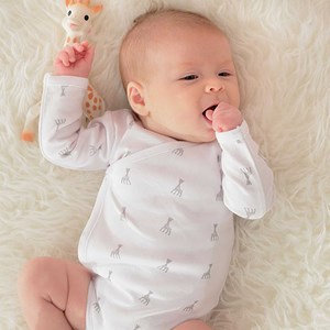 Body bébé ouverture croisé sophie la gir