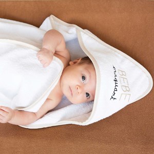 Sortie de bain blanc 70x70 cm