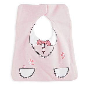 Bavoir avec attache scratch modèle misti