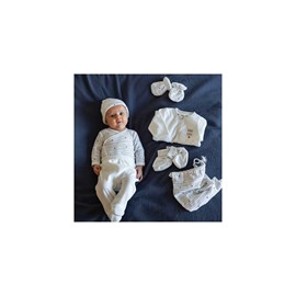 Kit naissance modèle baby love blanc 0 m