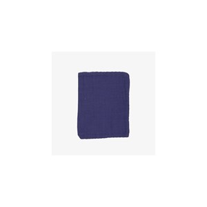 Set de 3 gants de toilette bleu marine 1
