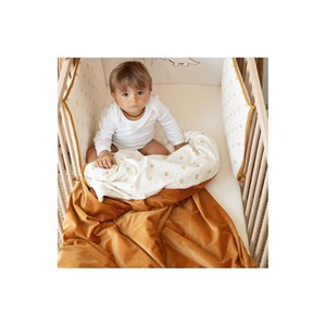 Couverture bébé bicolore - diplododo mar