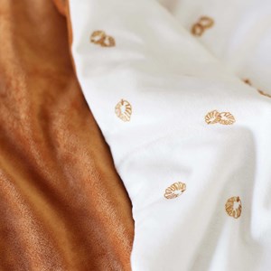 Couverture bébé bicolore - diplododo mar