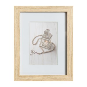 Set de 5 cadres photos naturel ethnique