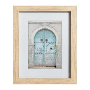 Set de 5 cadres photos naturel ethnique