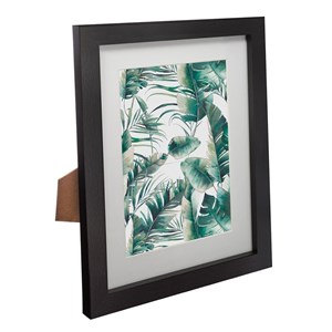Set de 5 cadres photos noir tropical