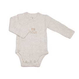Lot de 2 bodies bébé manches longues - m