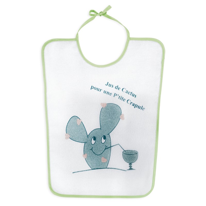 Lot de 3 bavoir bébé blanc