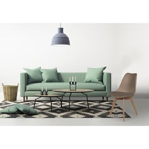 Chaise scandinave taupe