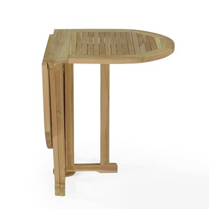 Salon de jardin en teck tahiti 120x60 cm