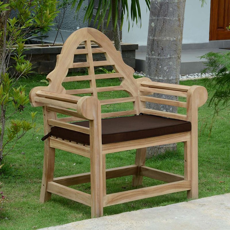 TECK'Attitude - Coussin Chocolat-fauteuil Marlborough