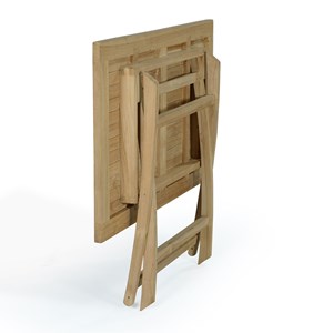 Table pliante teck kensaï 120 x 70 cm