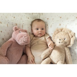 Grande peluche bébé cléo l'hippo 30cm ro