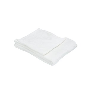 Couverture polaire à poils longs blanc 8