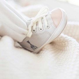 Chaussures bébé ecru 3